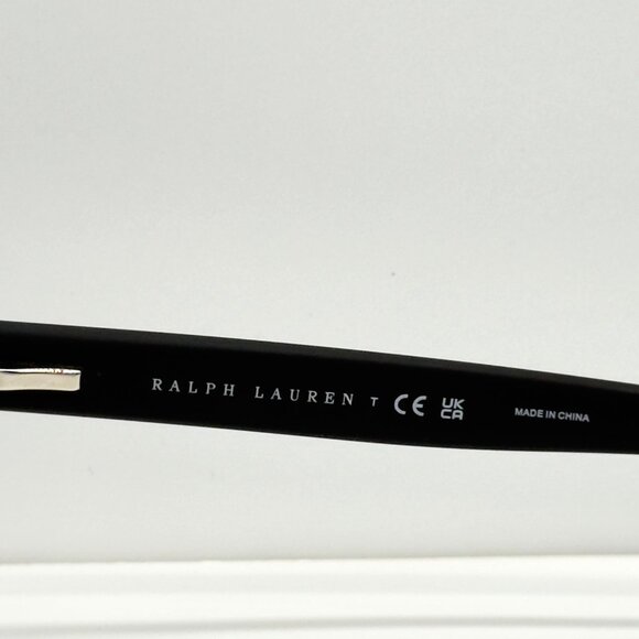 Ralph Lauren Men's Rectangle Eyeglasses PH2117 5407 Shiny Transparent Grey 54 mm - Picture 6 of 10